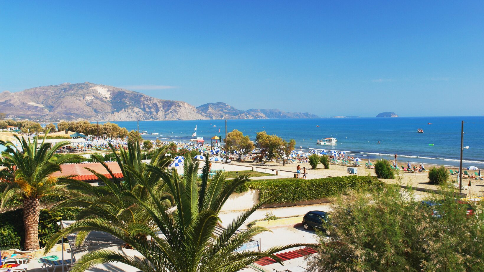 Zakynthos driving distances