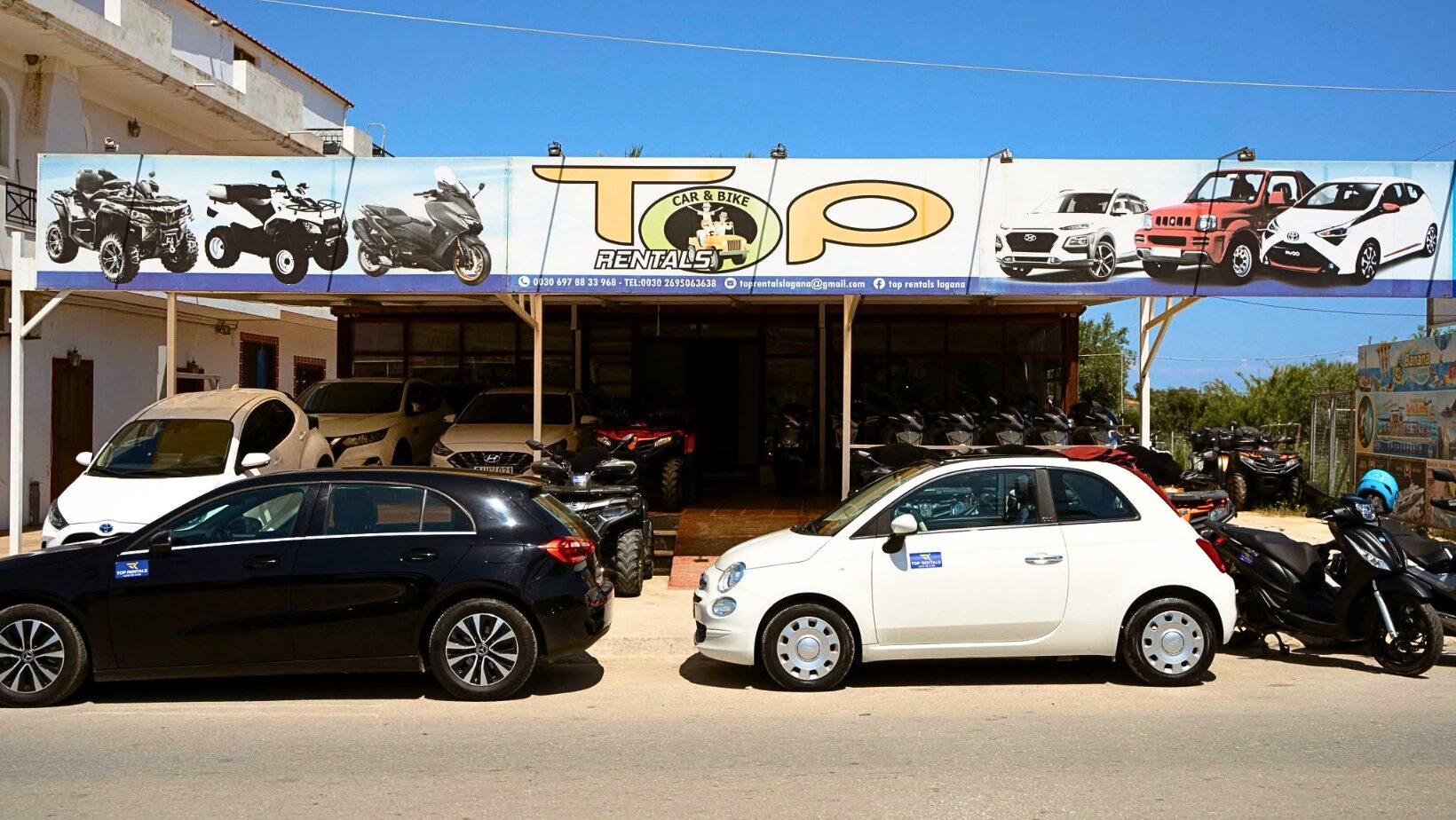 renting a car