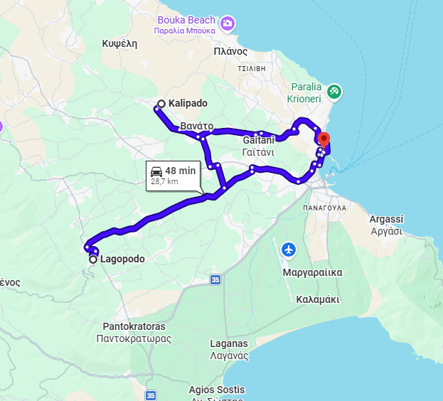 Zakynthos wine routes